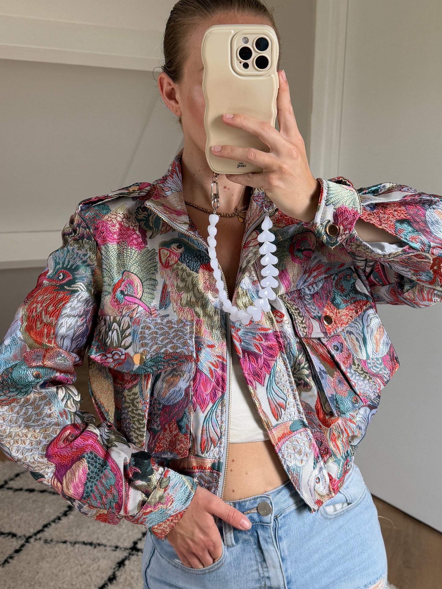 Colorful Bomber Pink