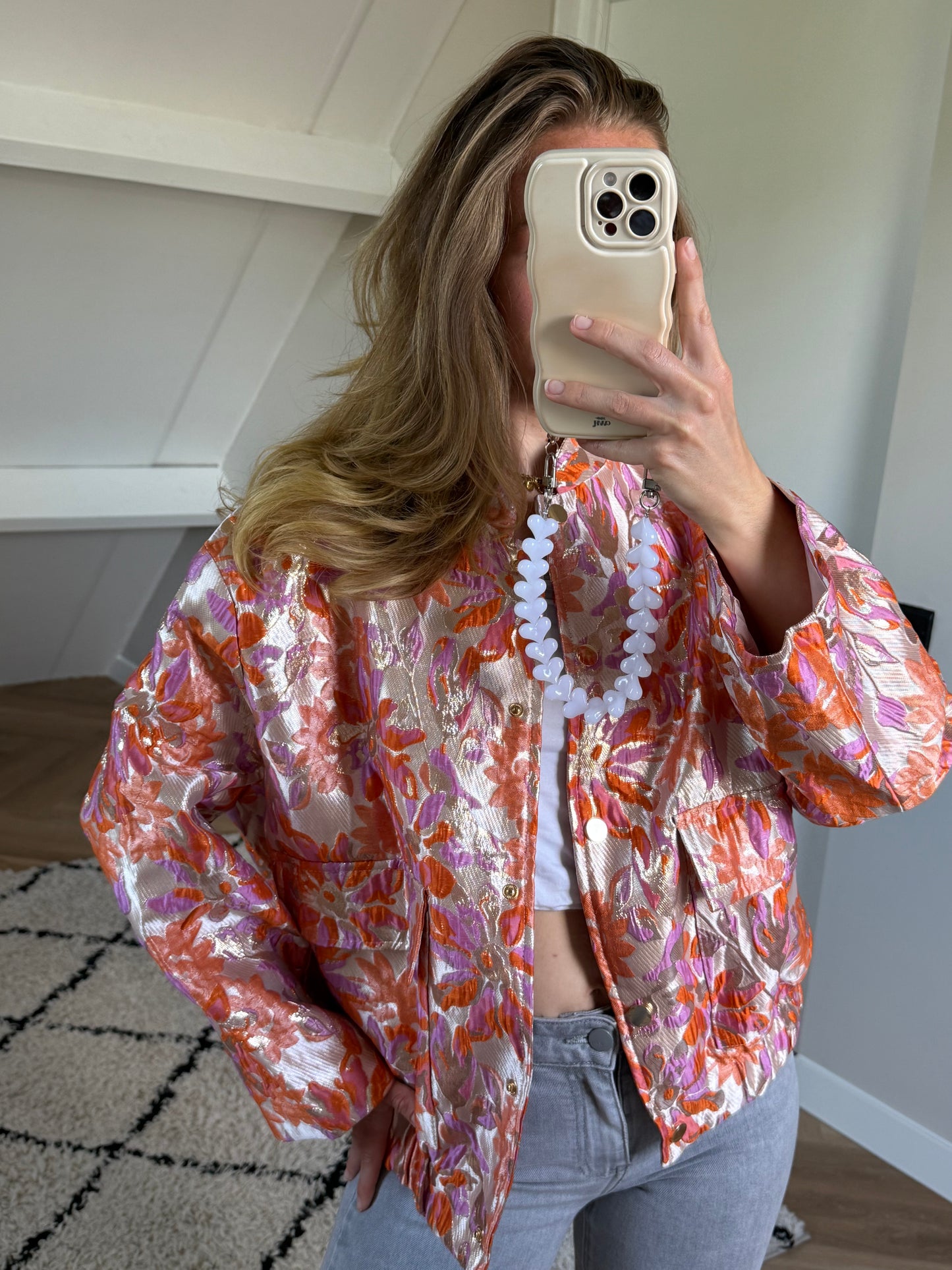 Stunning Flower Bomber Orange
