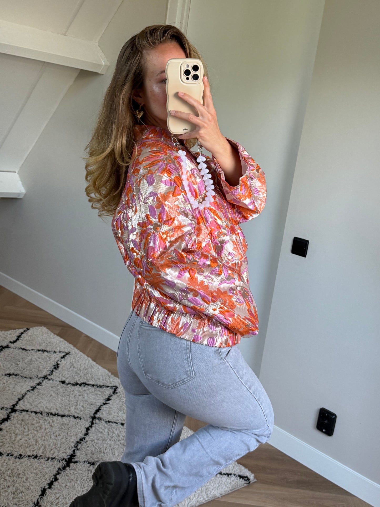 Stunning Flower Bomber Orange