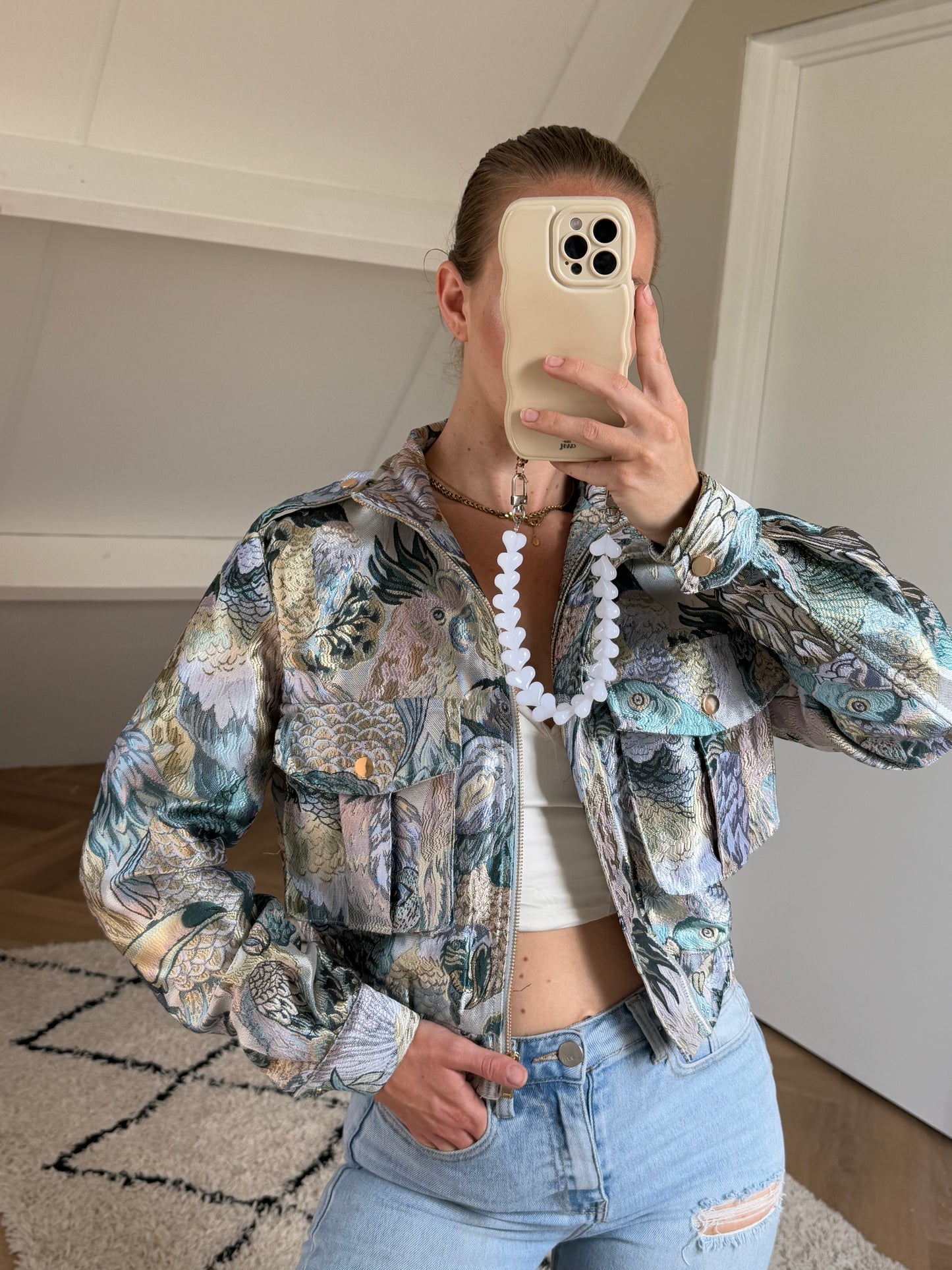 Colorful Bomber Blue