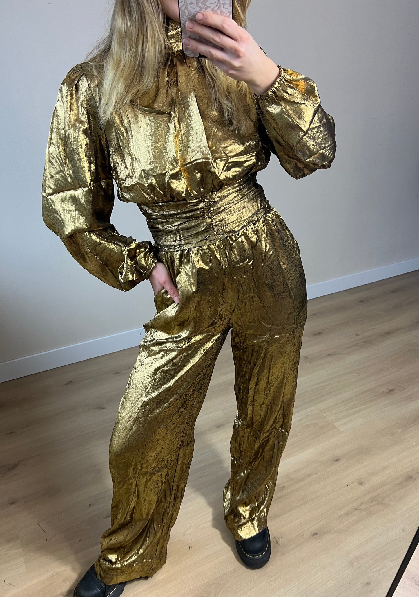 Glam Pants Gold