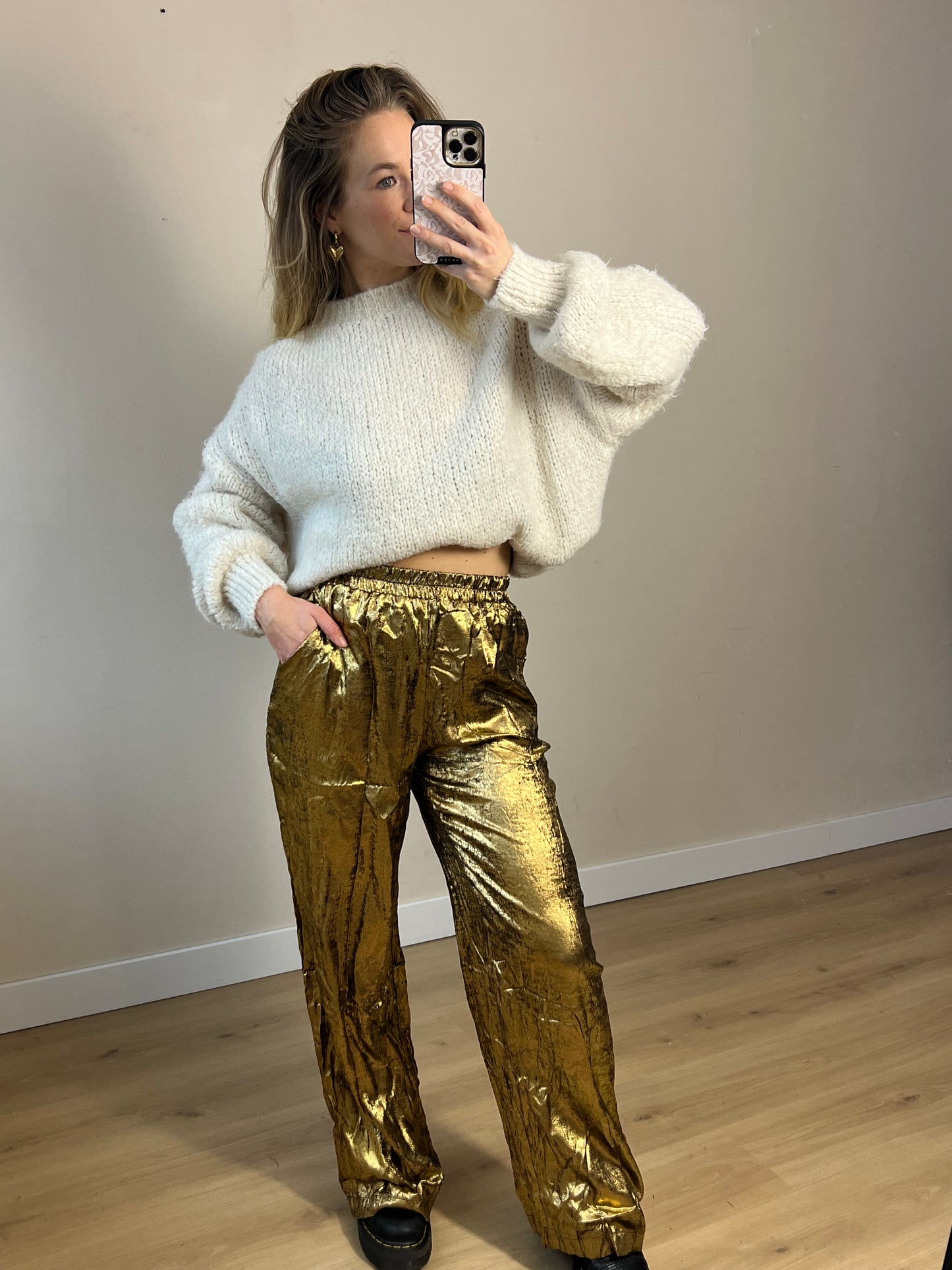 Glam Pants Gold