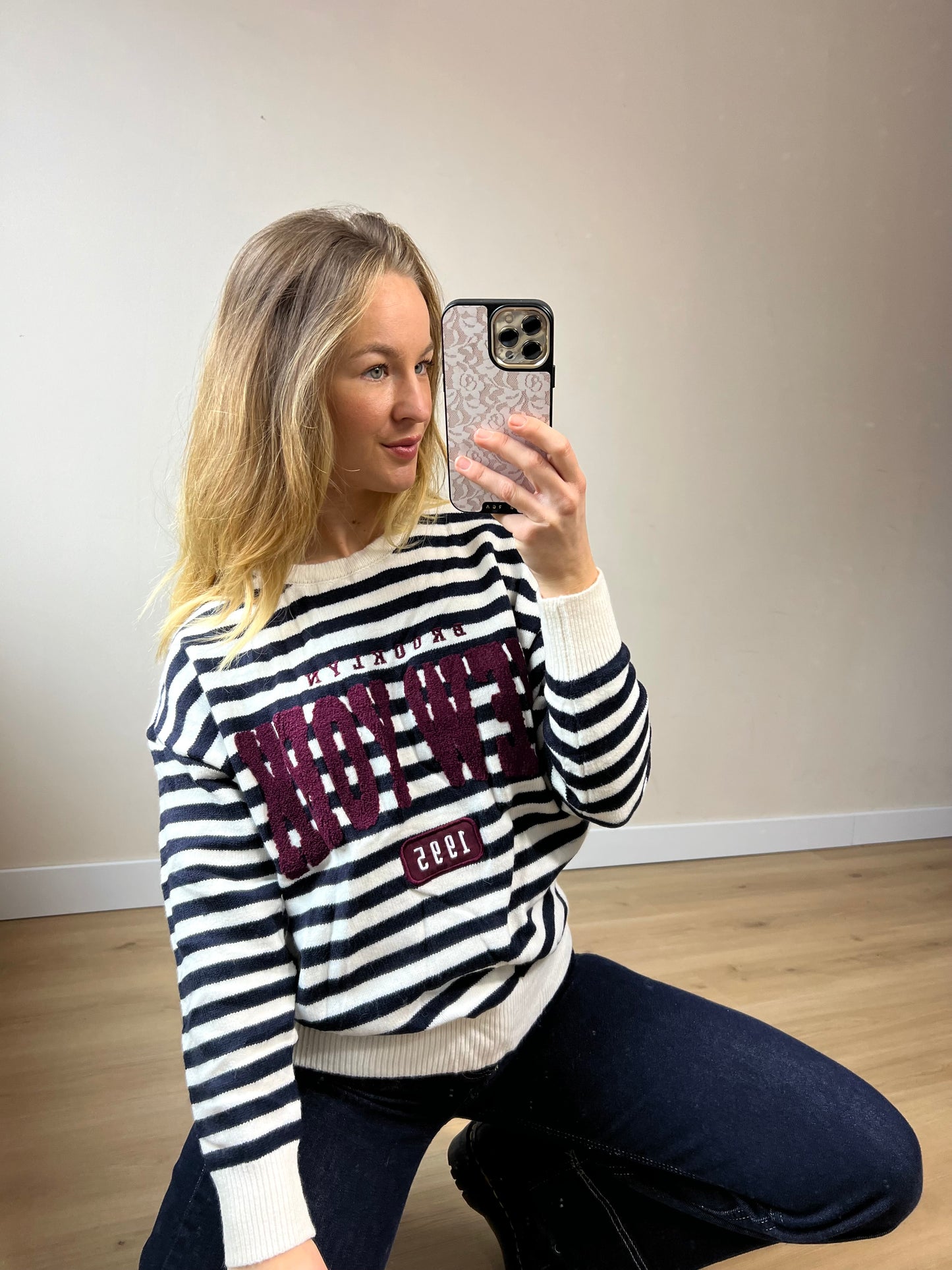 Striped New York Sweater