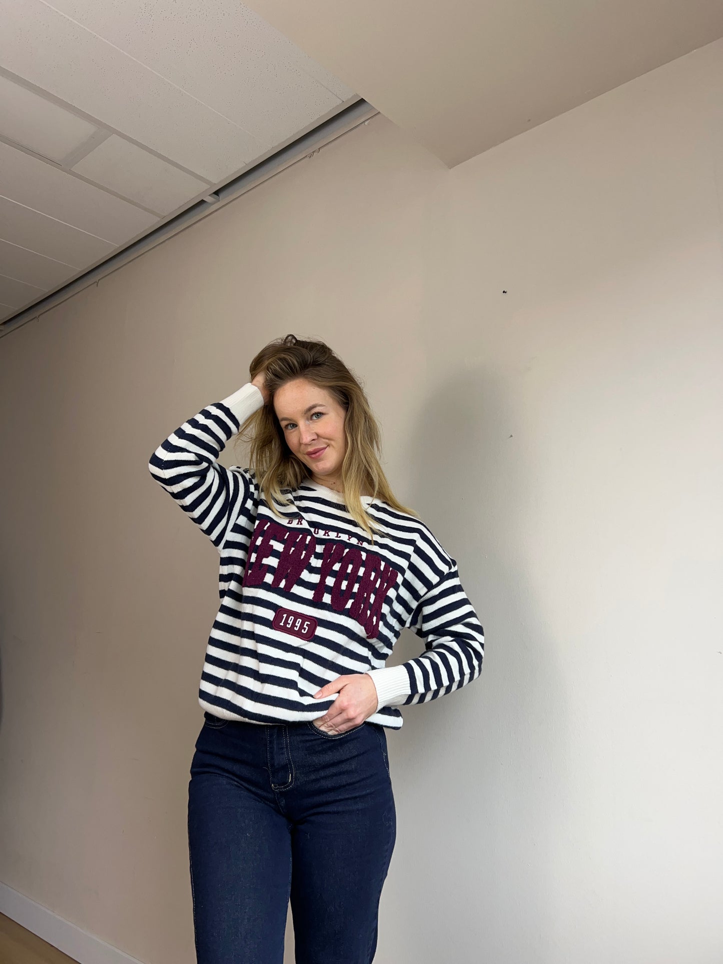 Striped New York Sweater