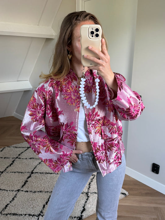 Stunning Flower Bomber Pink