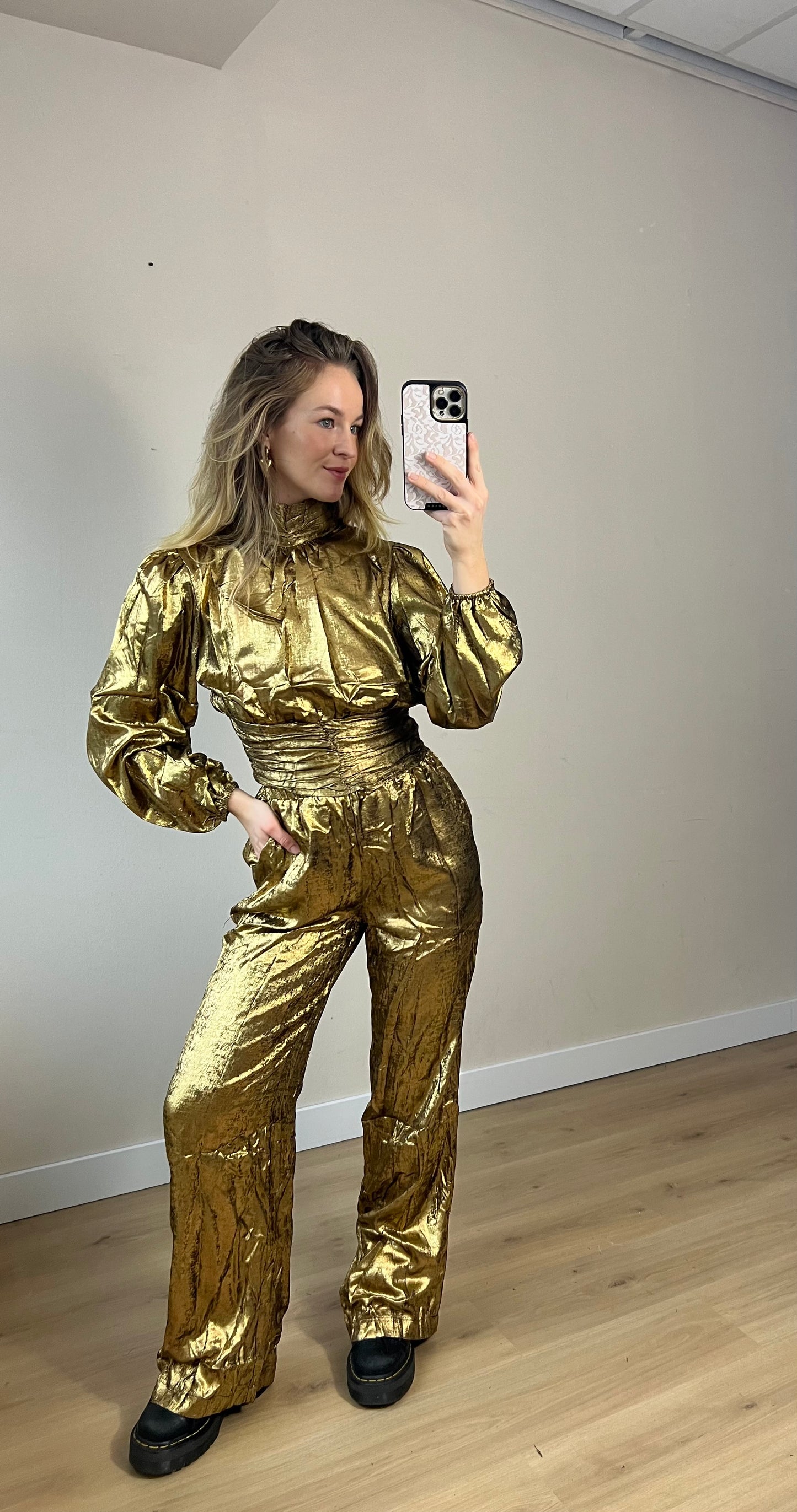 Glam Pants Gold