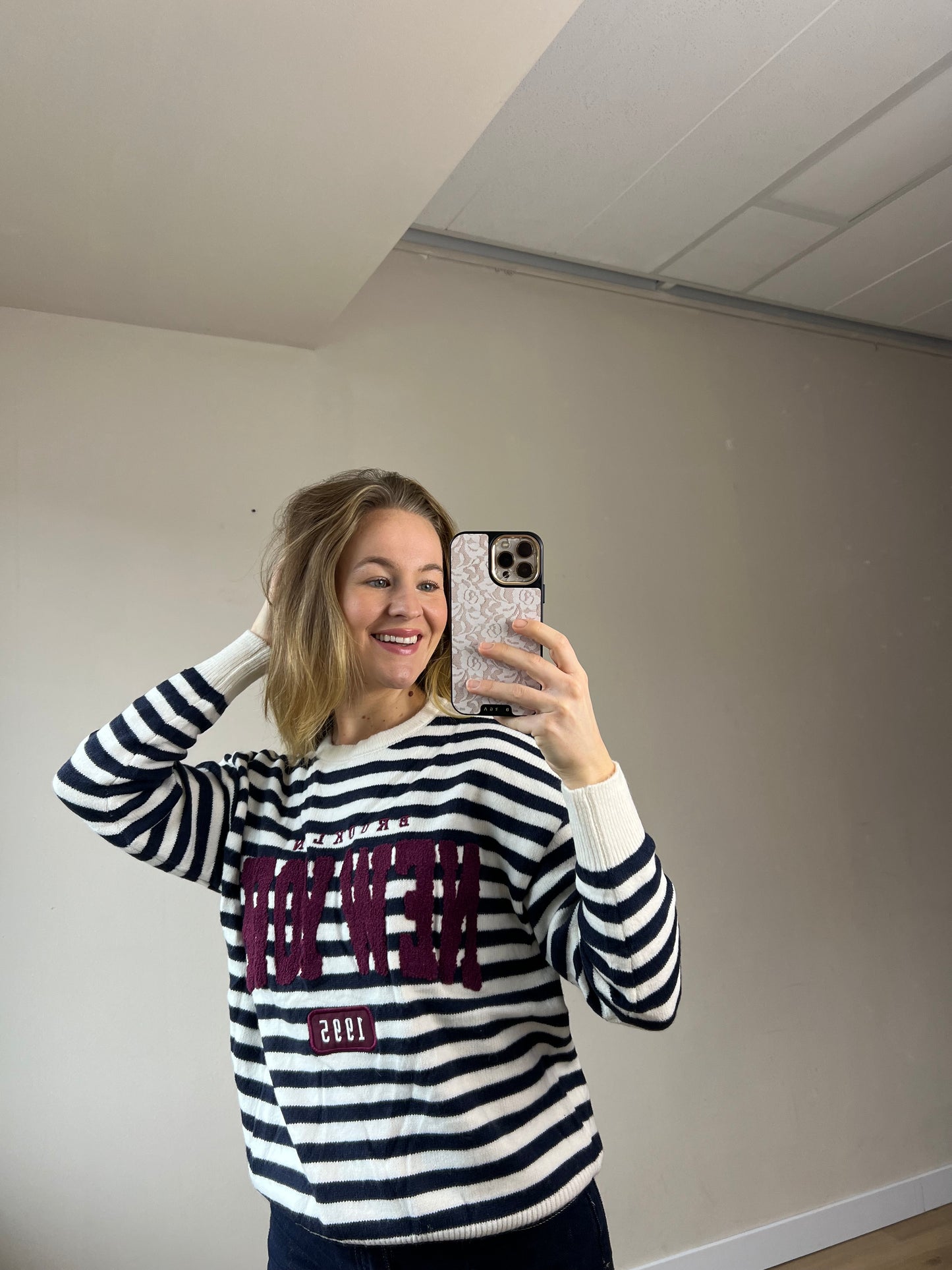 Striped New York Sweater