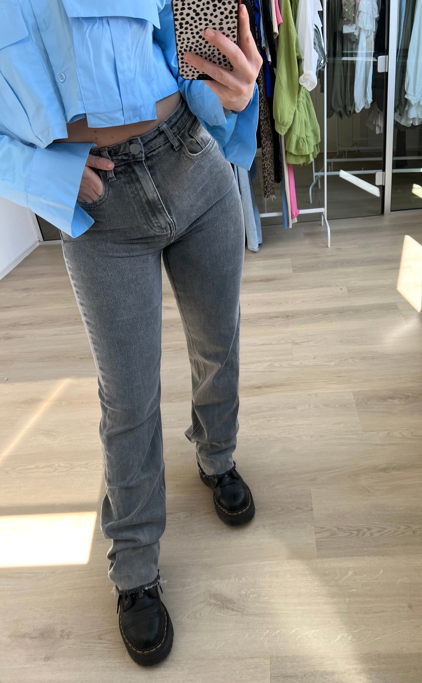 The Perfect Tall Jeans Grey