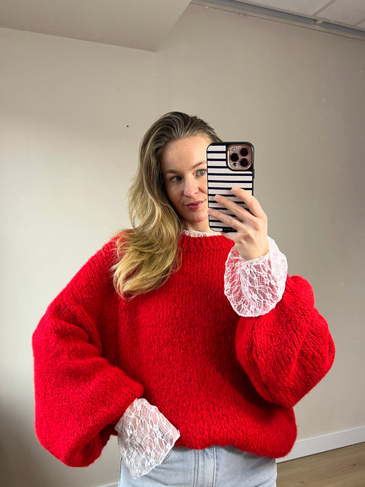 Comfy Knit Red