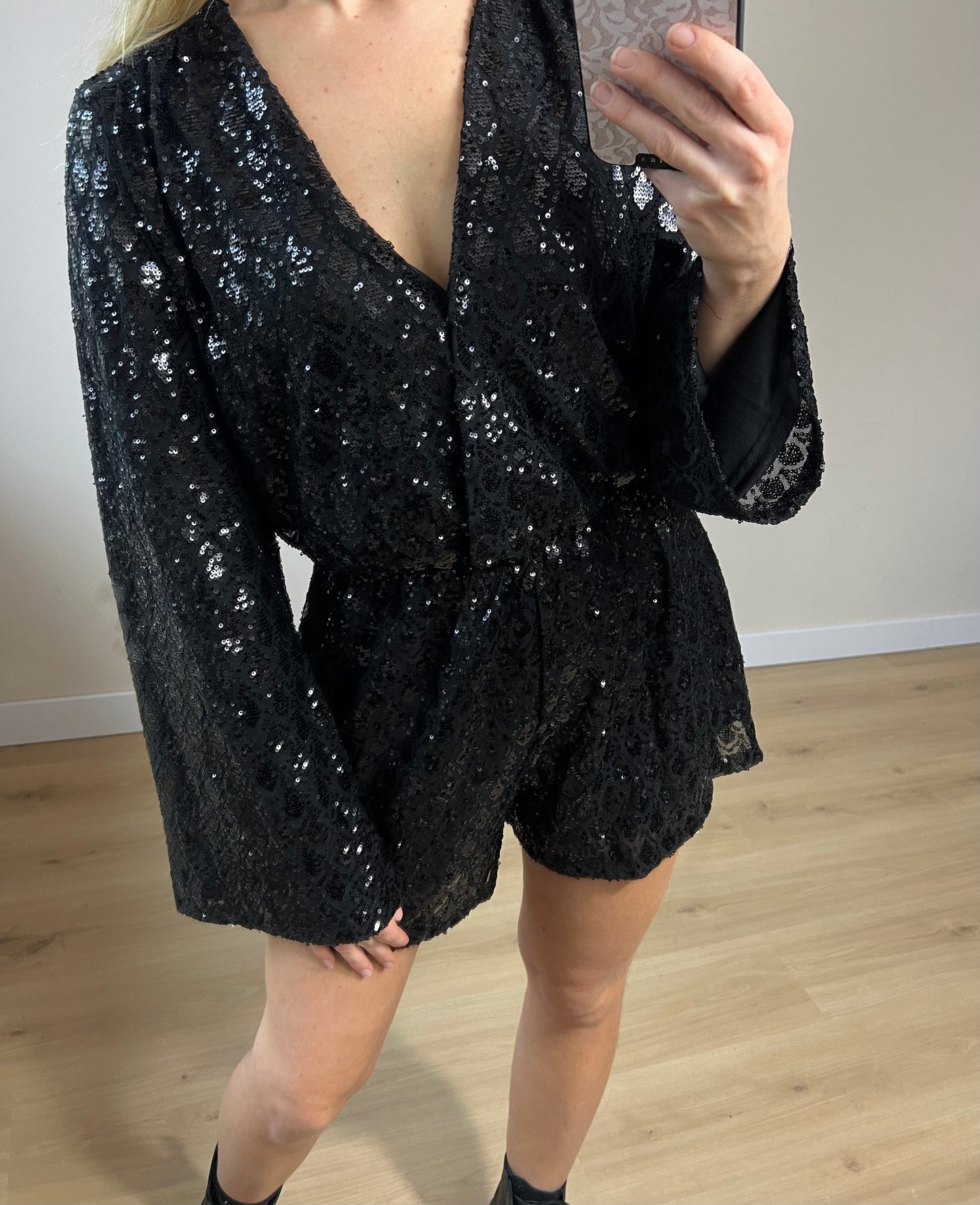 Stunning Playsuit Black