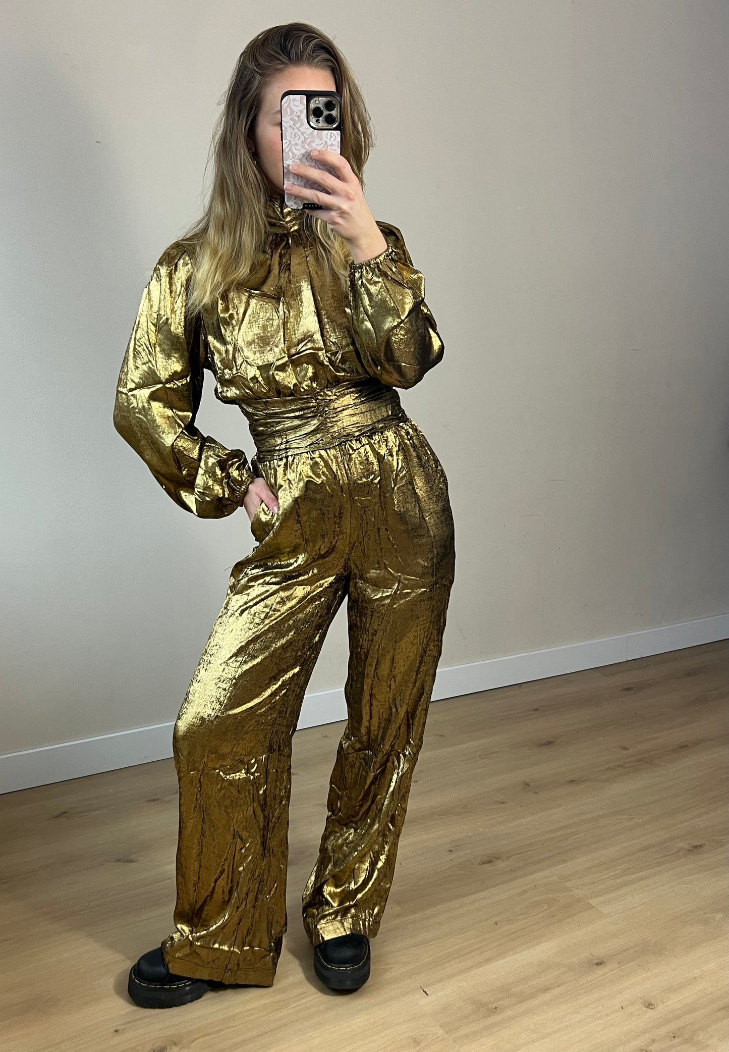 Glam Pants Gold