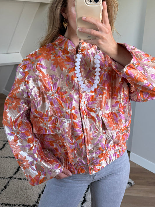 Stunning Flower Bomber Orange