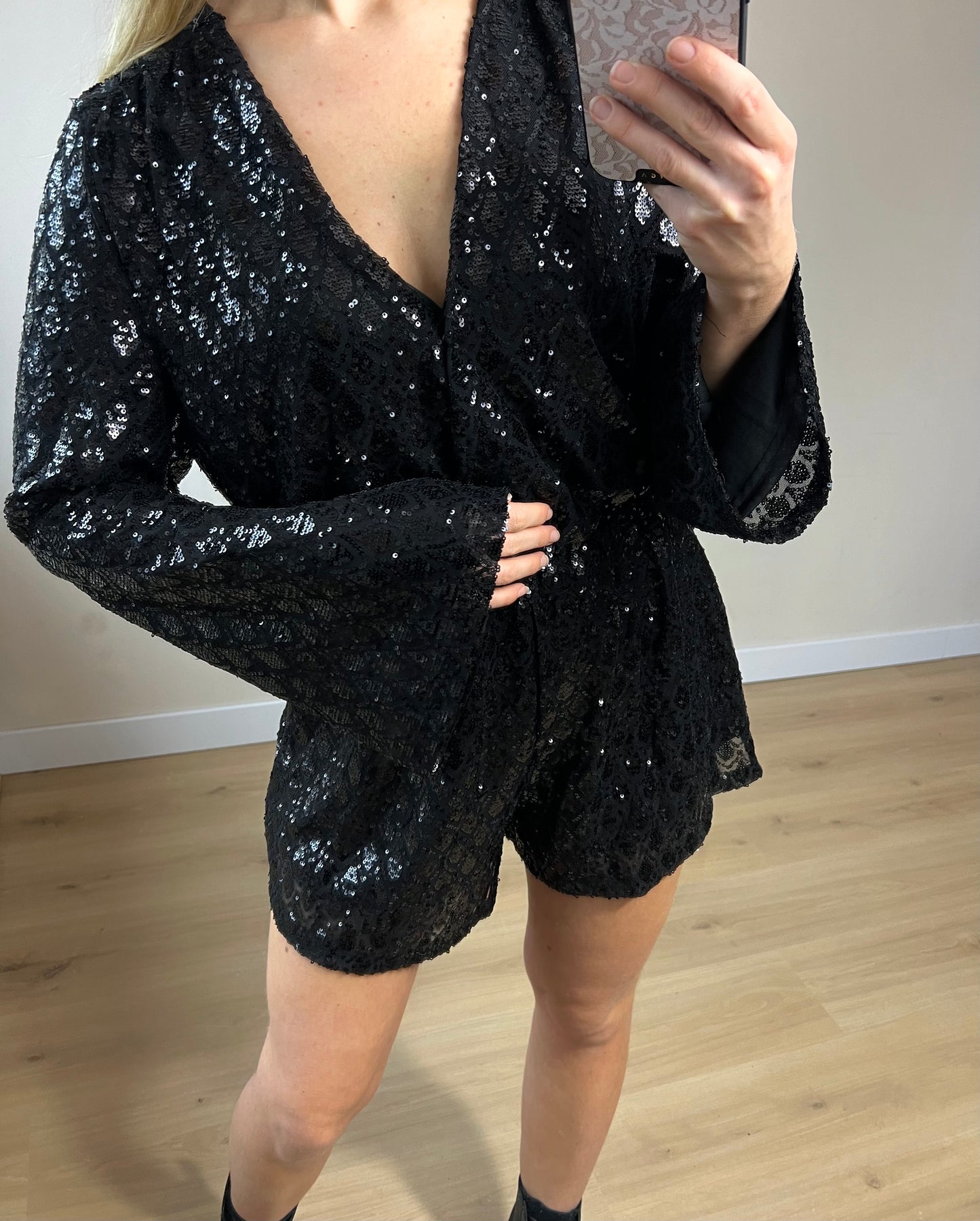 Stunning Playsuit Black