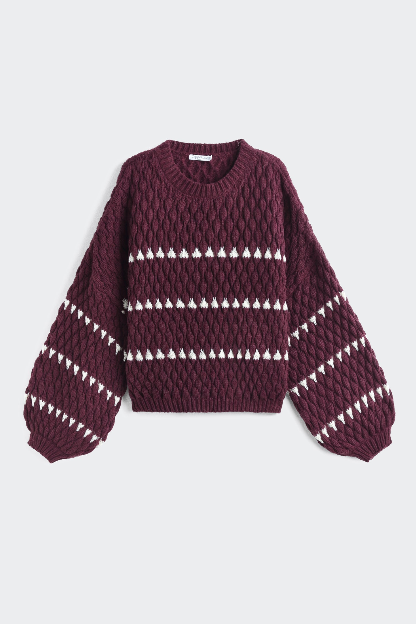 Cutie Sweater Burgundy