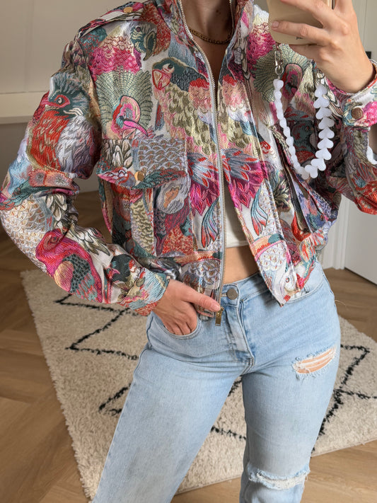 Colorful Bomber Pink