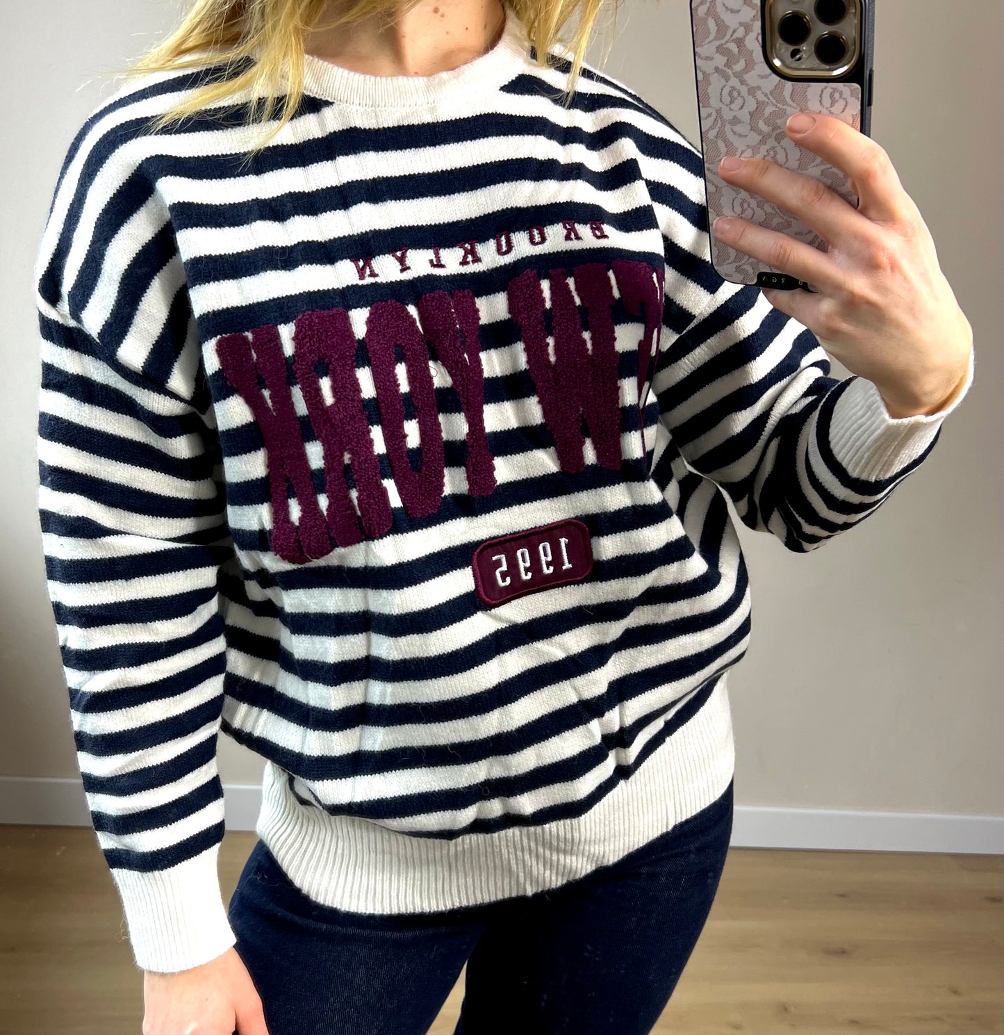 Striped New York Sweater