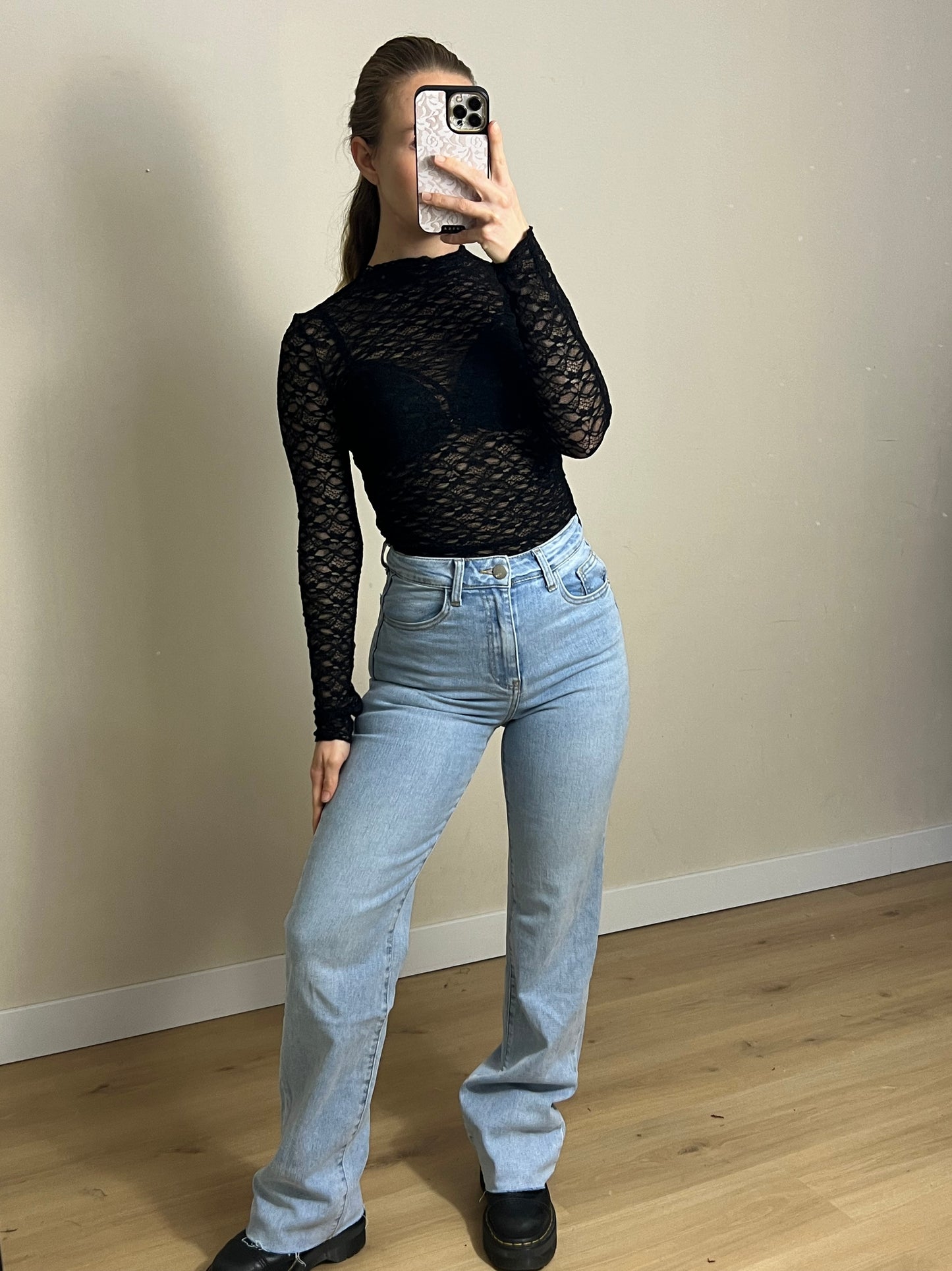 Wide Leg Jeans Stretch