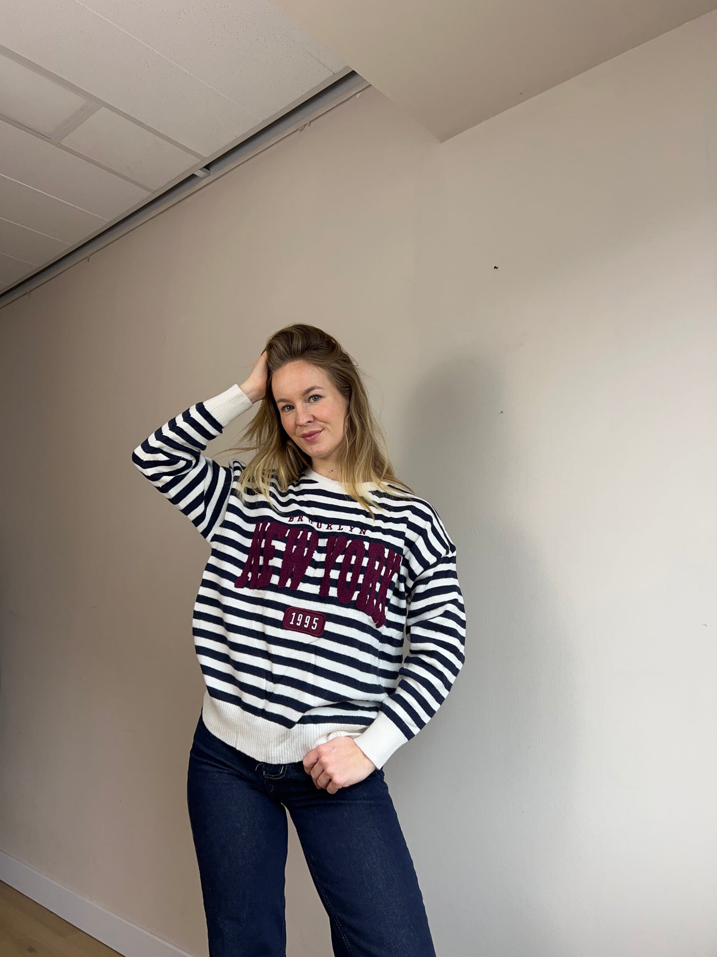 Striped New York Sweater