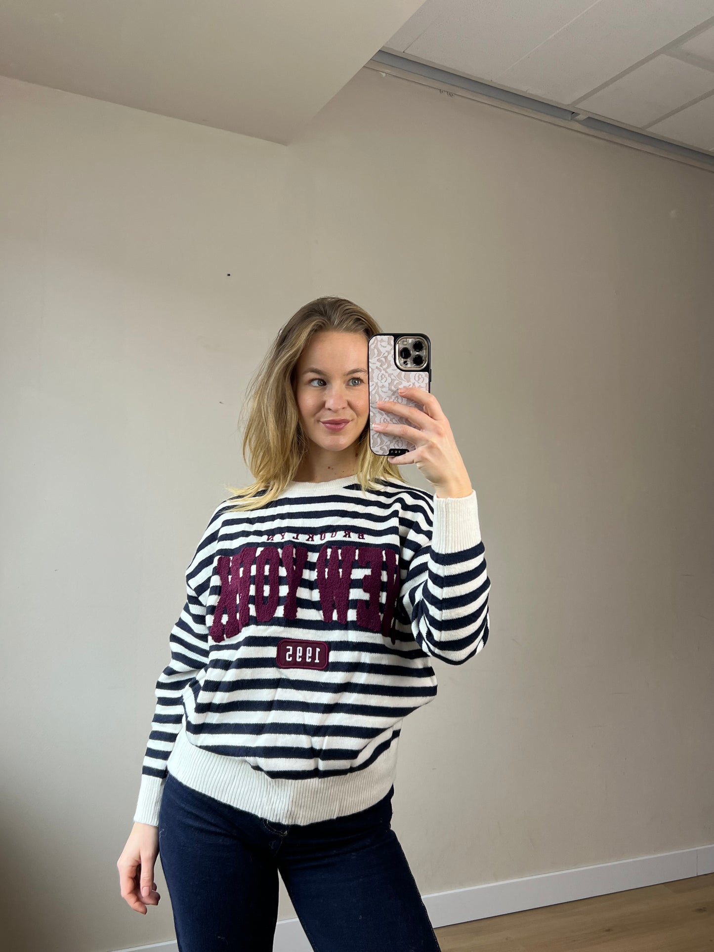 Striped New York Sweater