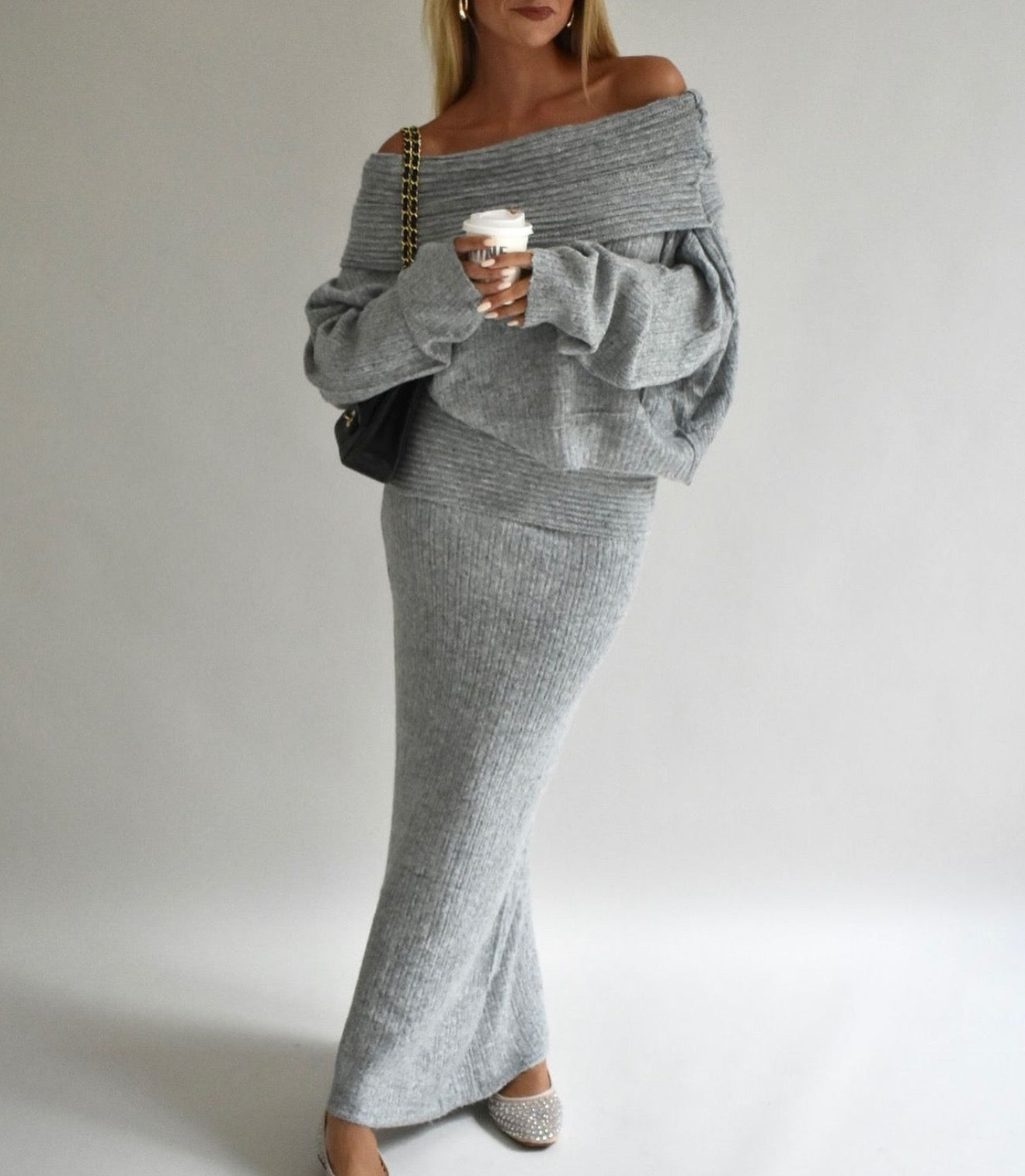 Trendy Knit Grey